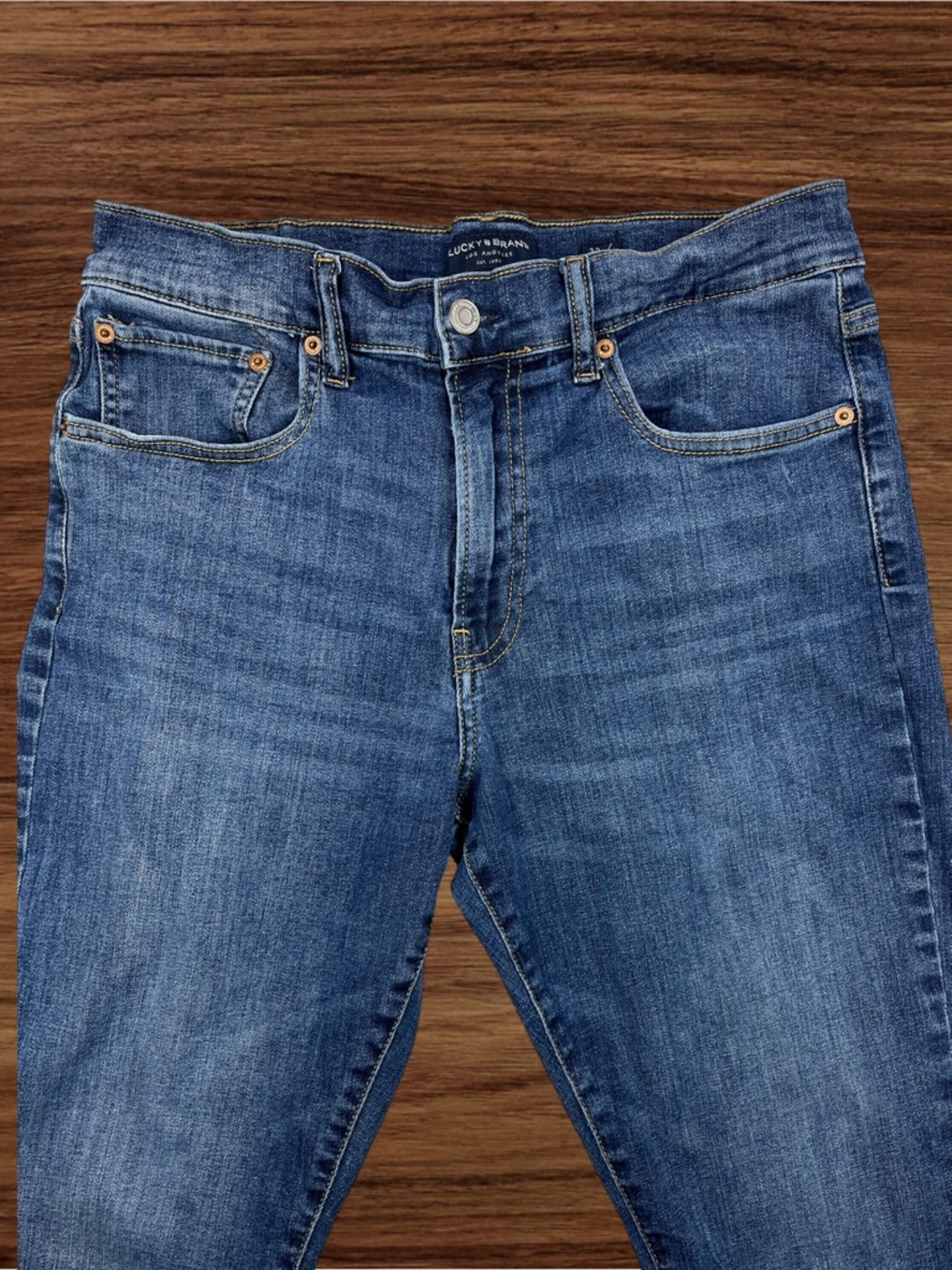 Lucky Brand 410 Athletic Straight Men’s Jeans. Tag 32/34 (Actual 32/32.5) - Picture 2 of 12